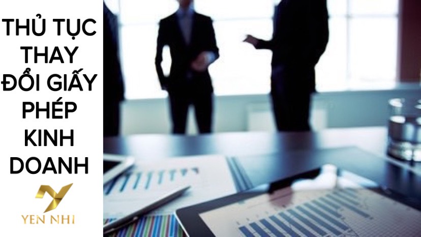 thủ tục thay đổi giấy phép kinh doanh